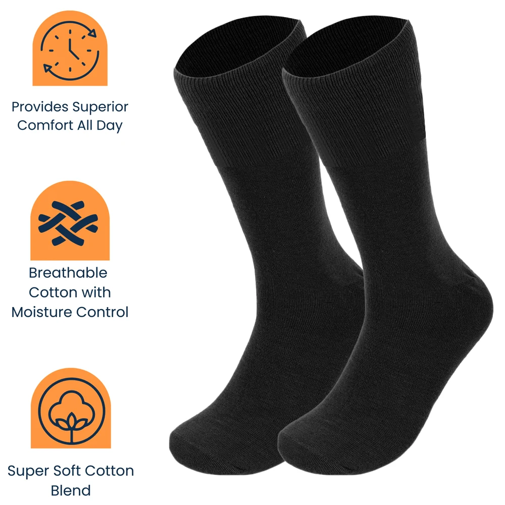 

5Pairs Unisex Bamboo Rayon Socks Super Soft Black White Beige Crew Socks