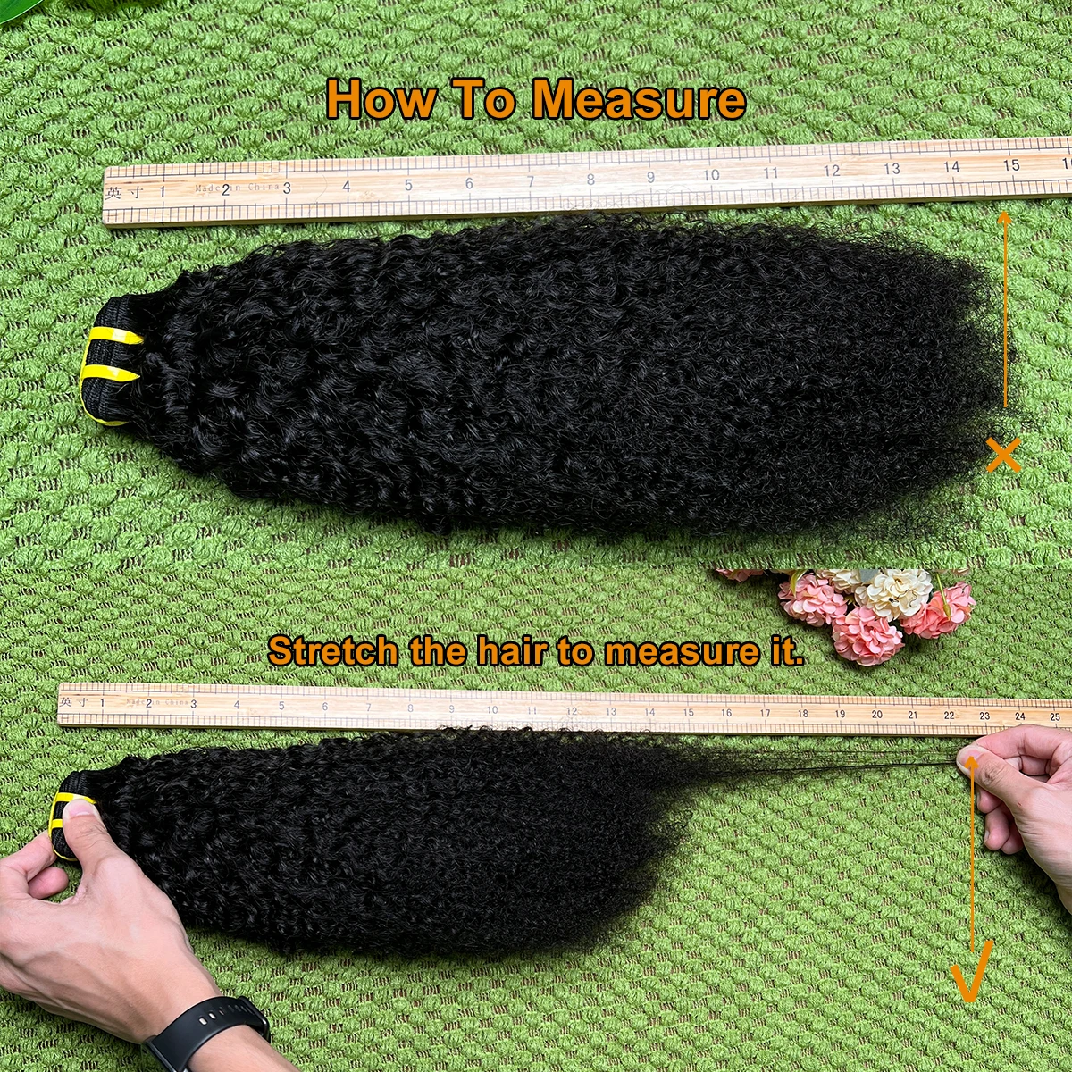 4C Afro Kinky Curly Hair Bundles 100% Raw Vietnamese Virgin Human Hair Extensions Cuticle Aligned Single Donor For Black Women