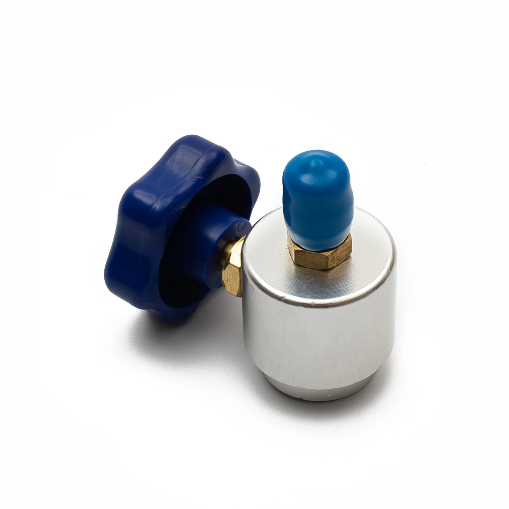 For R134A Can Tap Valve with Self Sealing Mechanism for 1/4 SAE Female Connector and 1/2 16 ACME Threaded Systems