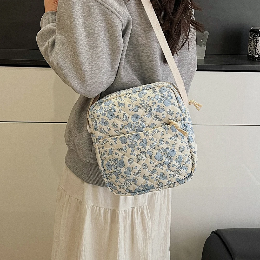 حقائب ظهر نسائية مطبوعة على شكل زهرة لطيفة حقيبة مستحضرات تجميل للسفر غير رسمية حقيبة ظهر ذات سعة كبيرة للفتيات المراهقات حقائب مدرسية #4