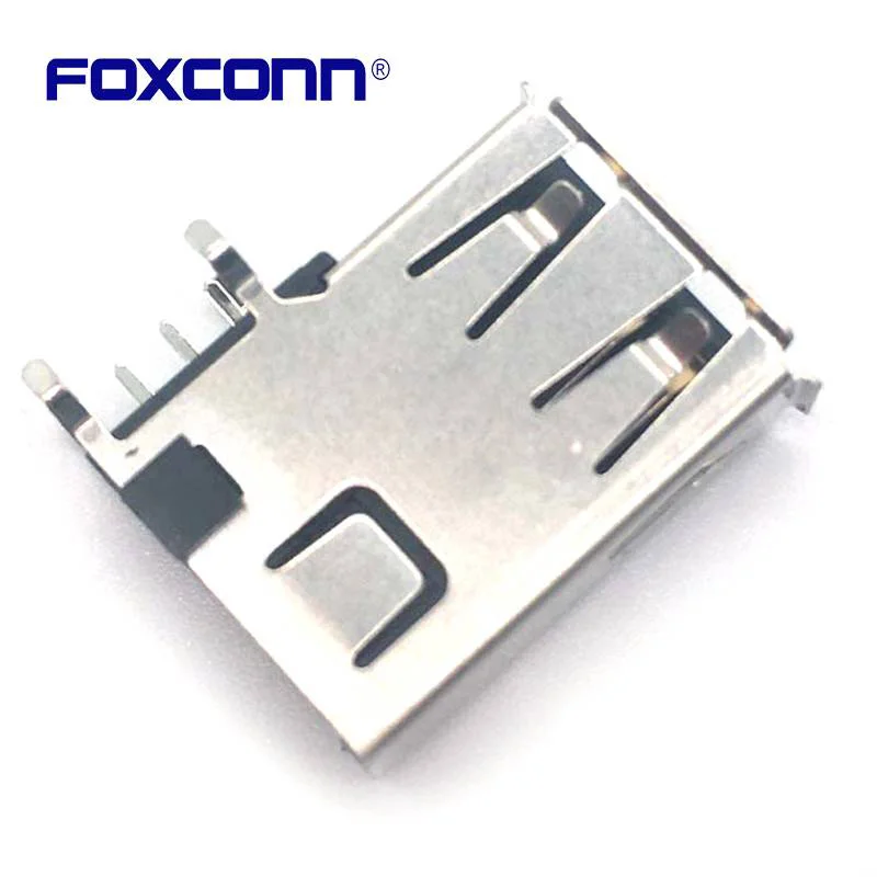 

Foxconn UB31191-4SR1-4F Side Insert flanging USB2.0 Connector Reverse