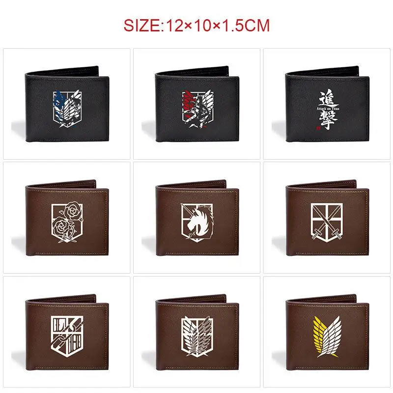 carteira-curta-de-pu-estampada-attack-on-titan-unissex-porta-moedas-de-anime-feminino-nova-chegada-verao-2023-elemento-de