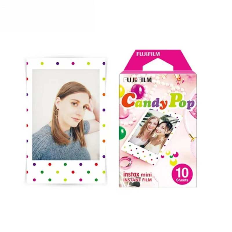 

photo paper 3 inches rainbow black border candy photo paper film