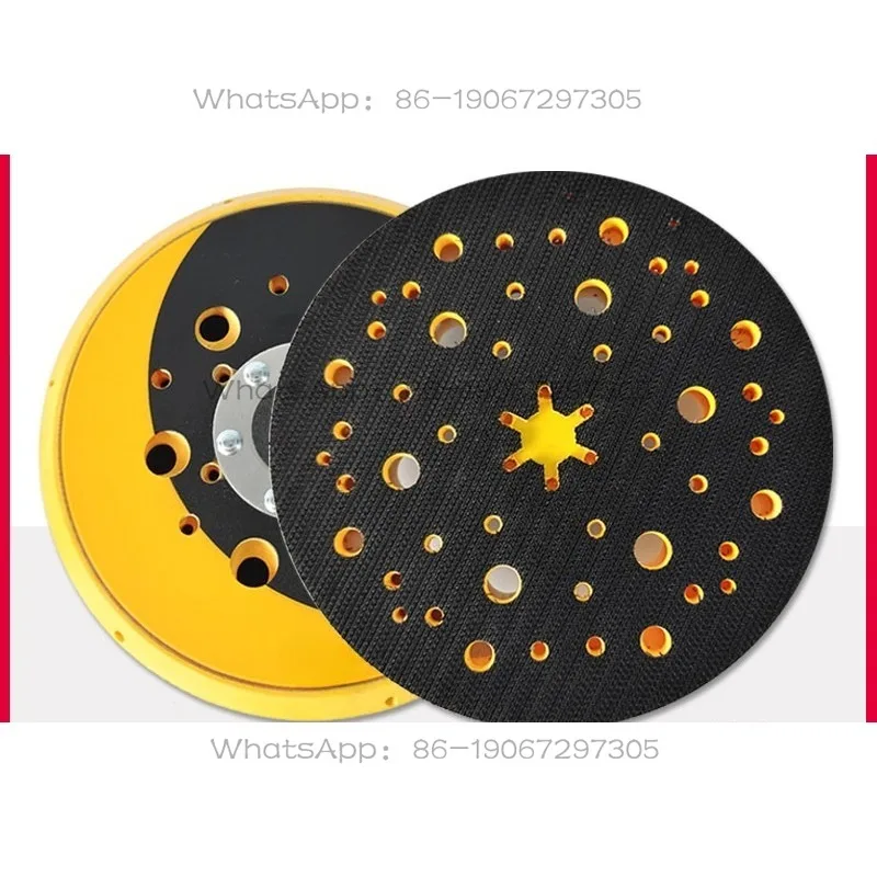 6 inch tray dry mill self-adhesive disc pneumatic electric sander grinding disc 150mm sandpaper machine base