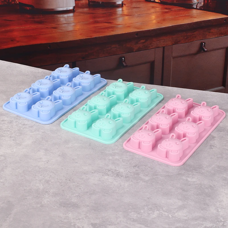 Easter Mold Silicone Mold Rabbit Bunny Cake Mould Chocolate Dessert Baking Mold 3D Cake Decorating Mold DIY Home Kitchen Tools