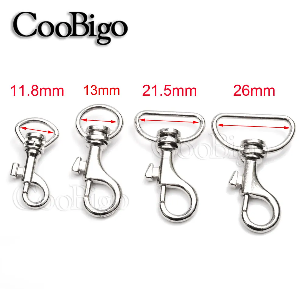 5pcs Metal Lobster Clasp Carabiner Snap Hook Dog Collar Chain Buckle for DIY Keychain Clip Bag Strap Keyring Lanyard Accessories