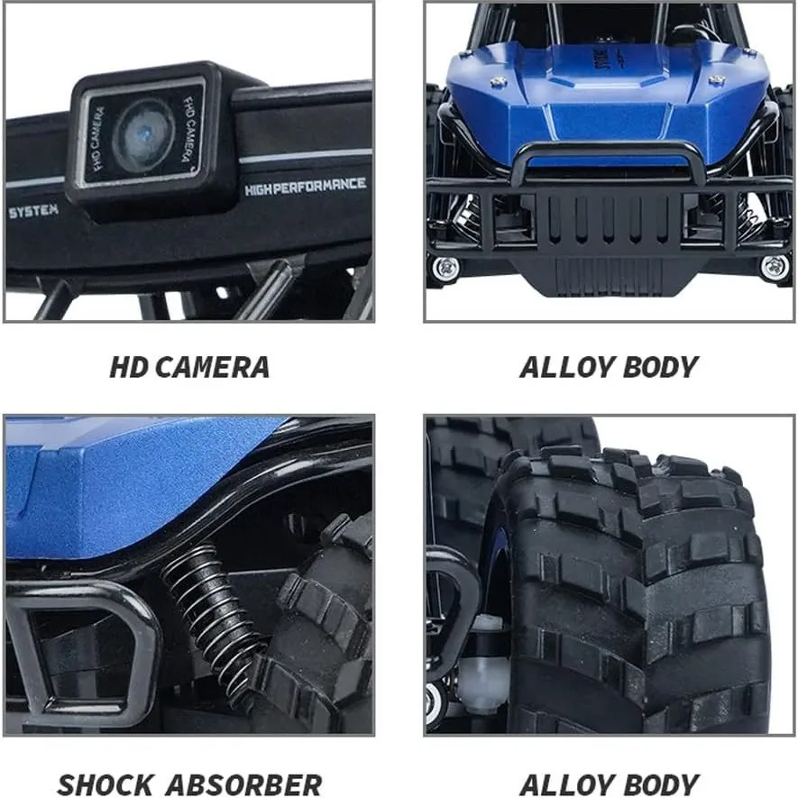 HD Kamera Legierung RCl Auto Zwei-Wege-Sprach-Gegensprechanlage Off-Road-Kletterfahrzeug Elektrische Kinder Jungen Spielzeug Echtzeitübertragung