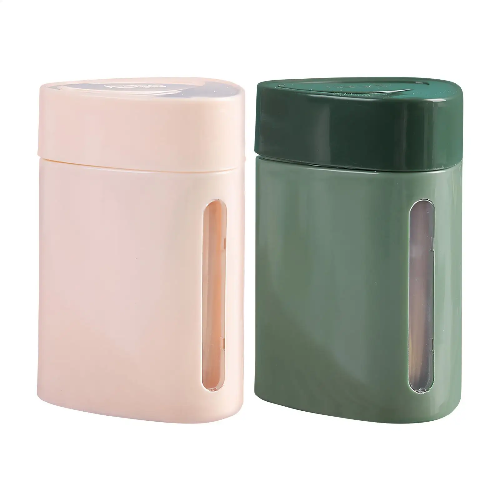 Portable Container Pop-Up Automatic Toothpick Dispenser Automatic Toothpick Dispenser for Kitchen Home Bathroom Living Room