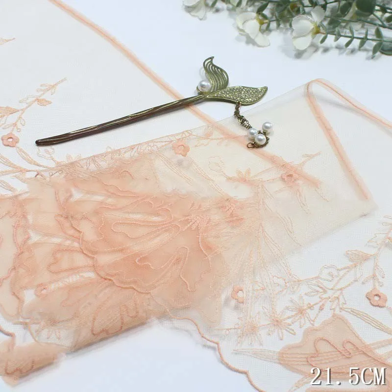 

32Yards Leaf Embroidery Lace Trim Trimmings For Skirt Hem Clothes Sewing Material DIY Apparel Dress Fabric