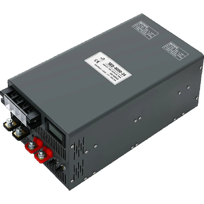 

91% Efficient Power Supply 48A 150V 8000W Single Output Power Supply CVCC Industrial Equipment Power Supply Inverter