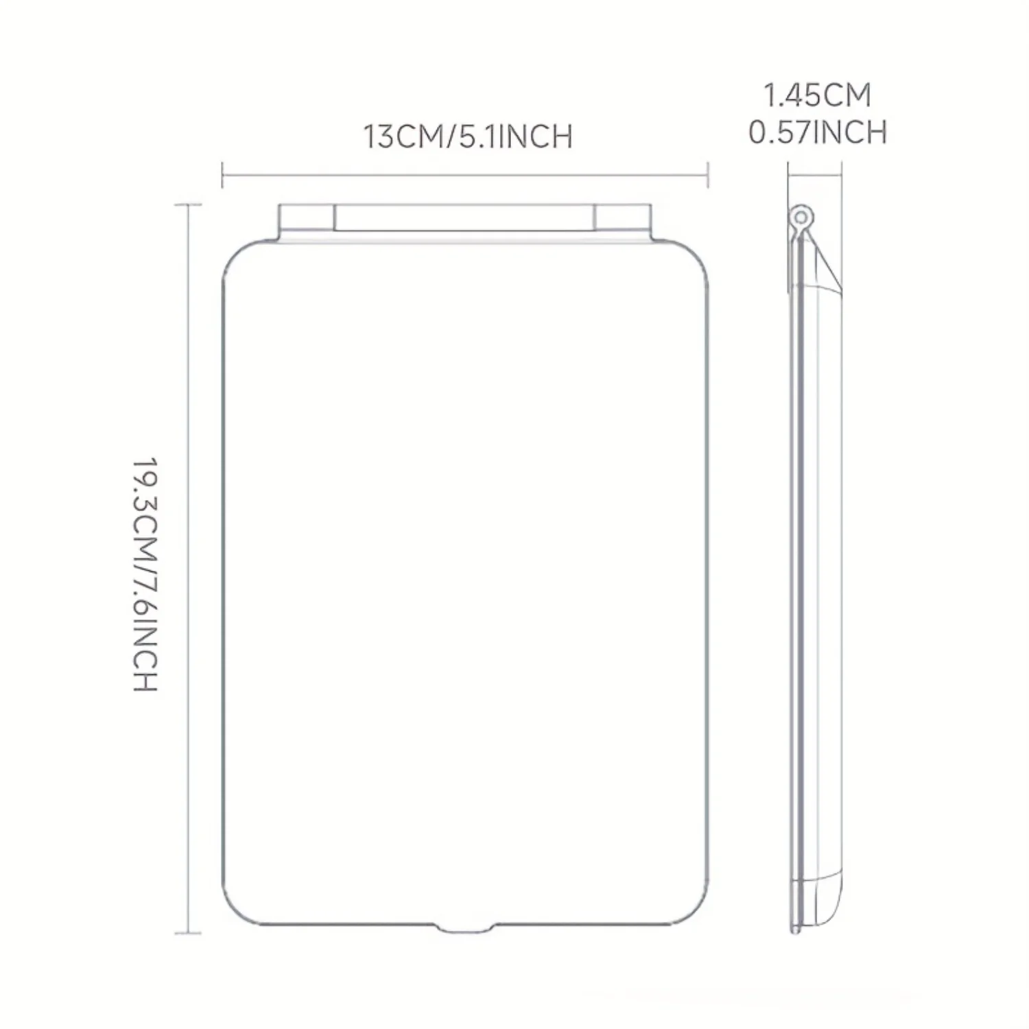 Radiant Glamour Rechargeable LED Vanity Mirror - 80 Bright Lights, 3-Color Settings, Dimmable Touchscreen, Portable & Foldable f