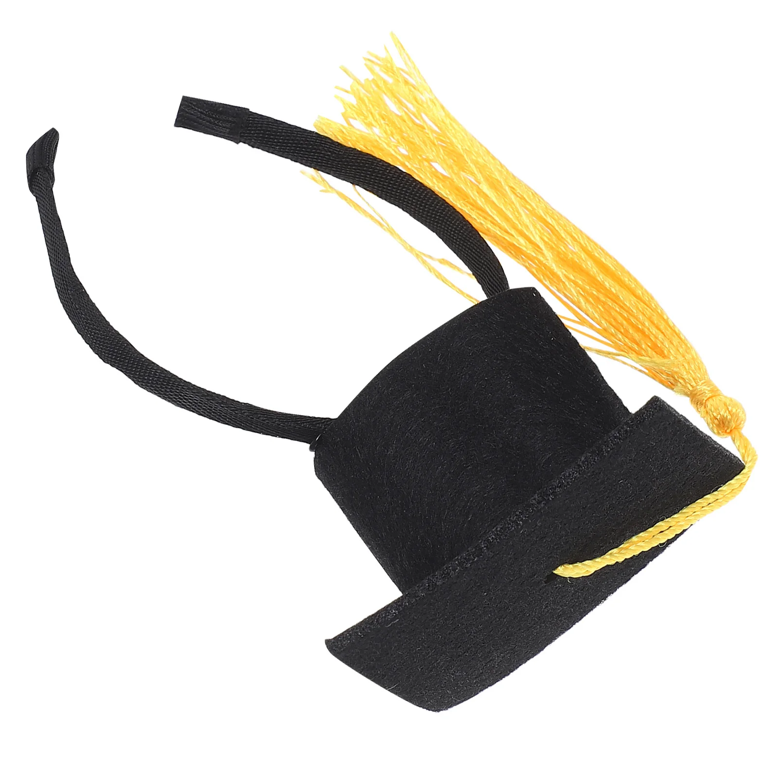 

Adorable Pet Academic Cap Playful Doctor Hat for Cats Dogs Soft Easy Fit Perfect for Graduation Party Holiday Celebration