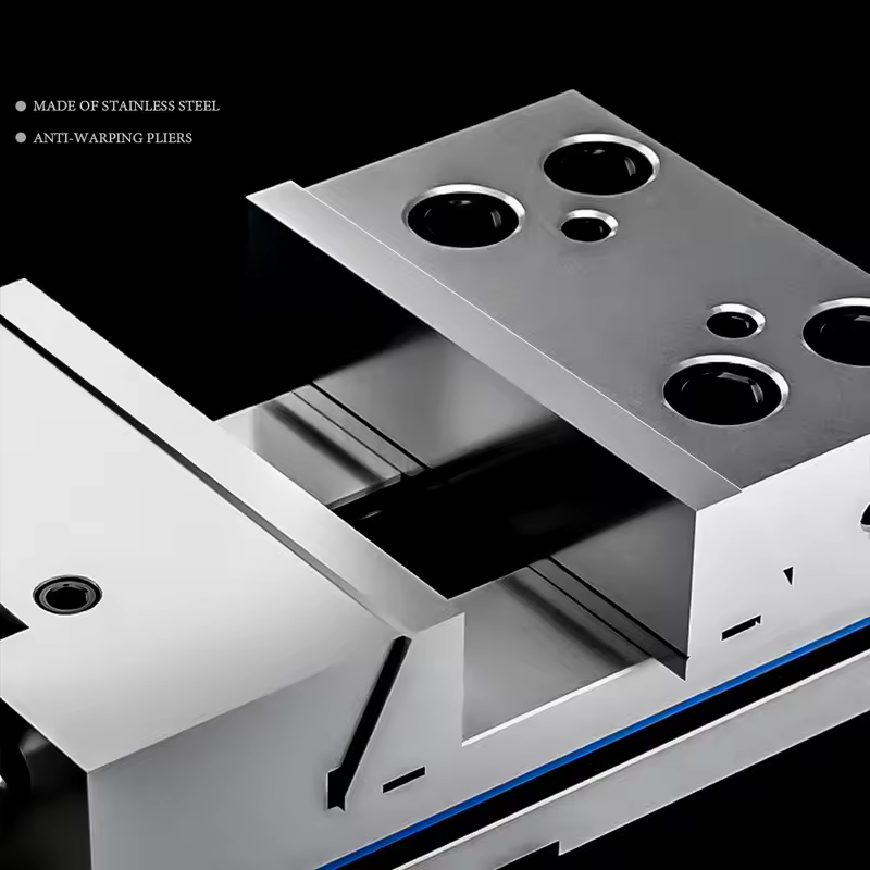 GT100x100 & GT125x150 Machine Vise 4/ 5inch Precision Desktop Vise For CNC machining center lathe and milling machine - Image 5