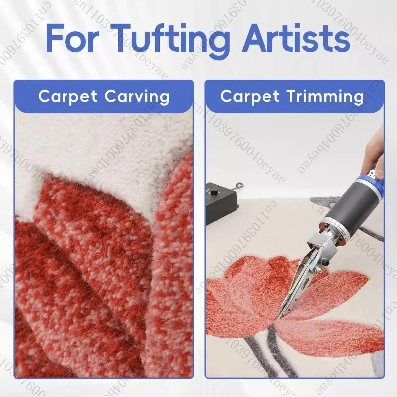 السجاد الكهربائي نحت مقص السجاد كارفر النقش التشذيب مقص قابل للتعديل سرعة البساط السجاد مقص لأداة التلمم