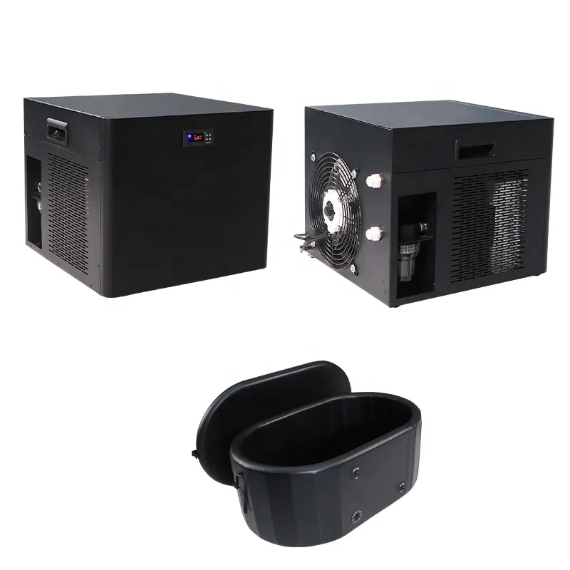 Custom 1/2 HP Water Chiller Cooler Ice Bath Chiller With Filter Pump Cools Water Down To 40F