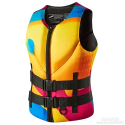 Chaleco salvavidas para adultos, Kayak, KiteSurf, Jet Ski, lanchas, balsa, rescate, natación, barco a la deriva, Wakeboard, salvavidas de pesca