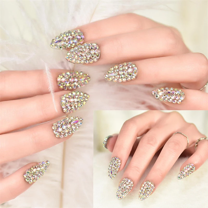 BORN PRETTY 10g เจลเล็บกาวสําหรับ Rhinestones สําหรับเล็บ Super กาวไม่มีเช็ดเล็บอัญมณีกาว 3D คริสตัลลูกปัดเพชรสติกเกอร์