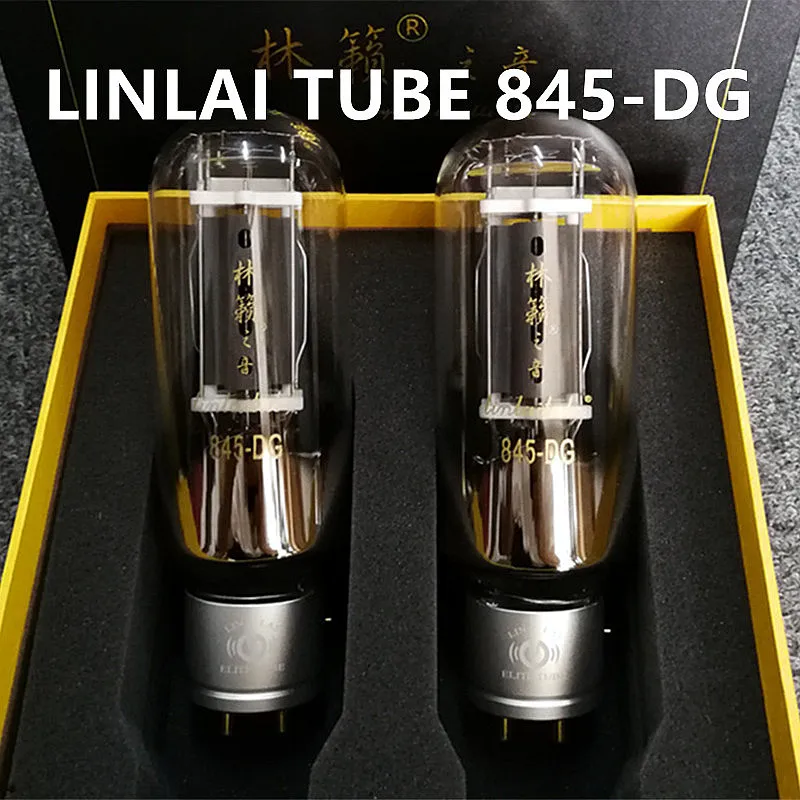 

LINLAI Vacuum Tube 845-DG Replace 845 HIFI Audio Valve Electronic Tube Amplifier Kit DIY Matched Quad