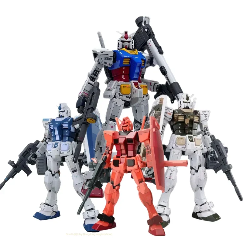 Daban 6628 Mg 1/100 Rx-78-2 Ver3.0 Base China Red Camo Color Assembly Model High Quality Collectible Robot Kits Models