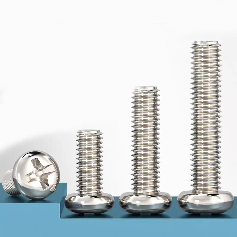 

Nickel Plated Carbon Steel Phillips Pan Head Screws Mini Fasteners M1 M1.2 M1.4 M1.6 M2 M2.5 M3 M4 M5