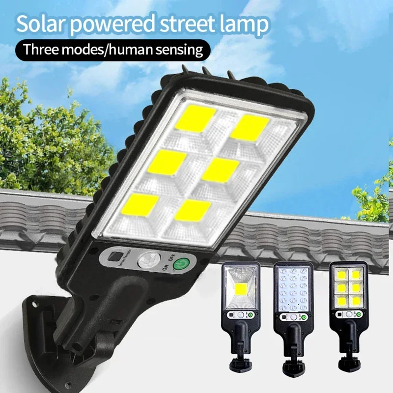Solarna zewnętrzna lampa ścienna LED na dziedzińcu Indukcja ludzkiego ciała Ogród Taras Drzwi garażowe Lampa uliczna 616