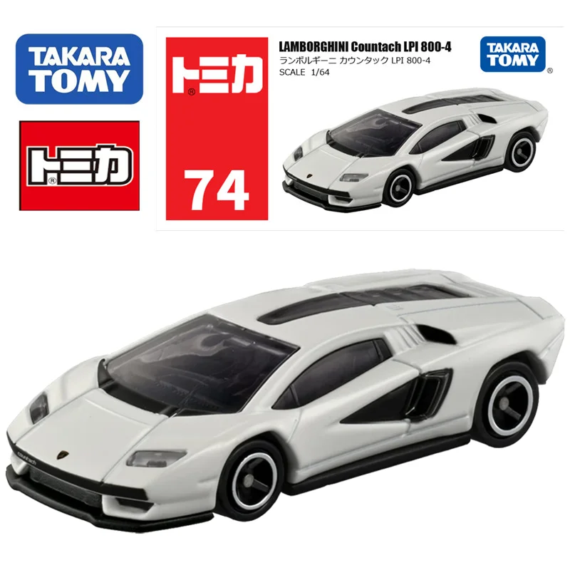 

TAKARA TOMY Tomica NO.74 LAMBORGHINi Countach LPi800-4 Coupe масштаб 1/64 Миниатюрная модель автомобиля из литого сплава, детская игрушка в подарок