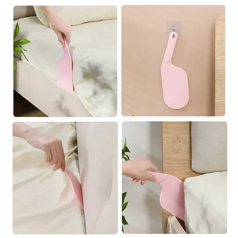 Bed Sheet Tucker Tool, Tucking Paddle for Bed Making, Easier Bedsheet Change Helper, Bed Skirt Replacement, Assistant Organizer