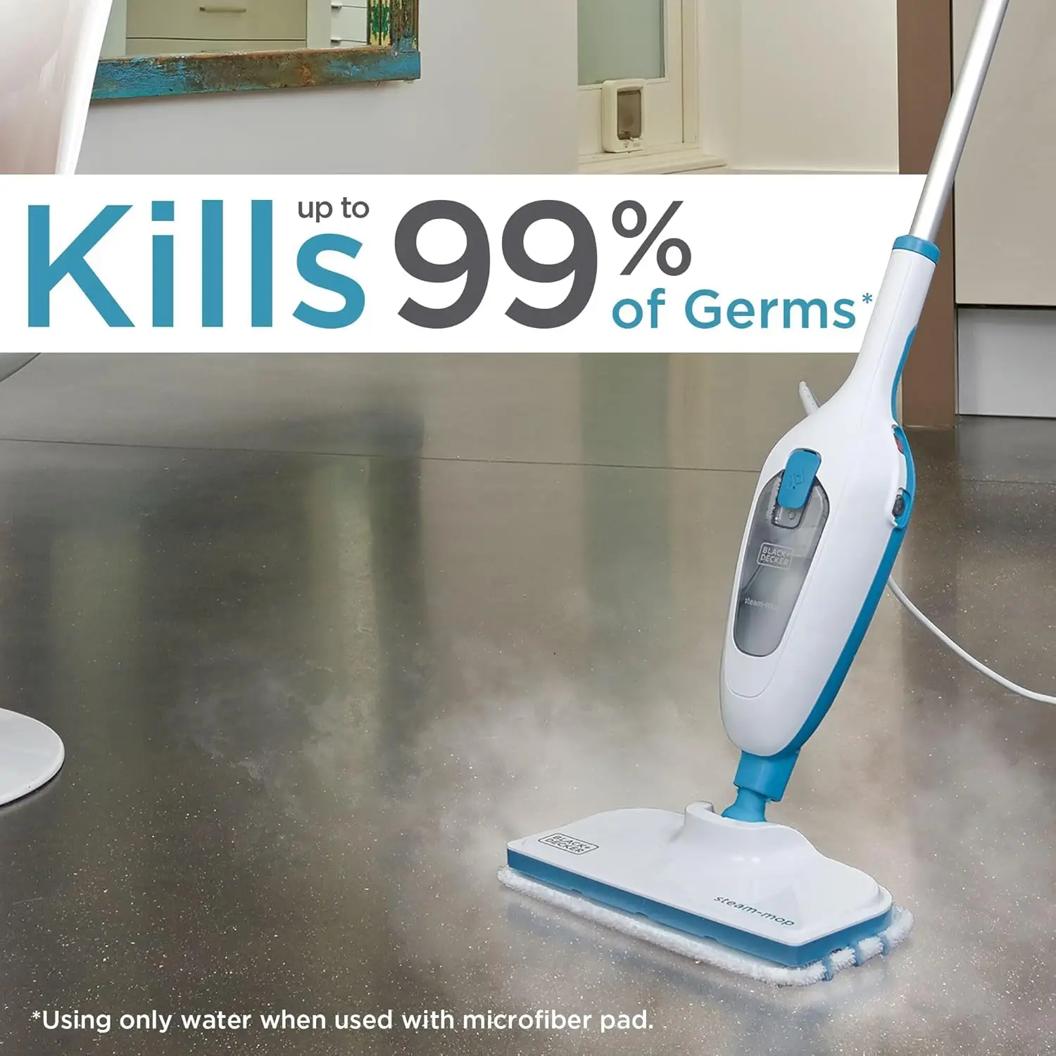 Steam Mop White HSM13E1