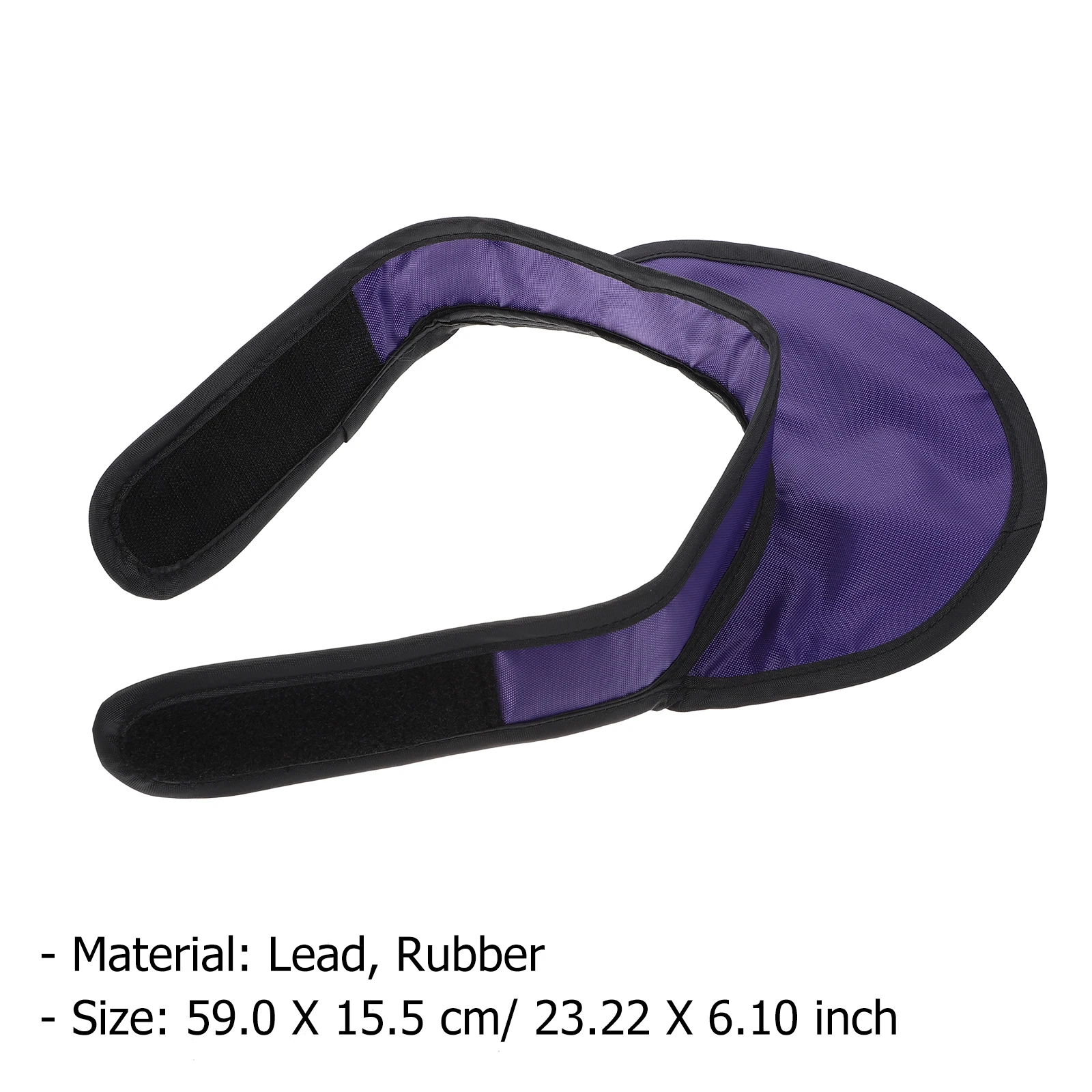 쉴드 칼라 0.35mm 납 동등성 밝은 색상 디자인 편안한 경량 방수 정전기 방지