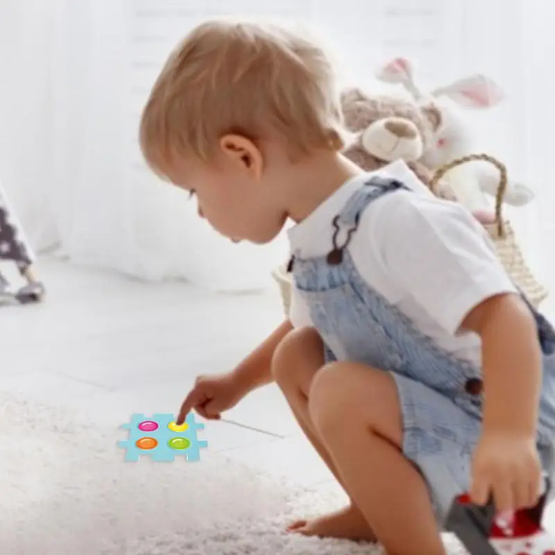 Jouet anti-stress pour enfant et adulte, puzzle pour enfant, jouets mentaires oriels à bulles de Charleroi, jouets relaxants épissables innovants