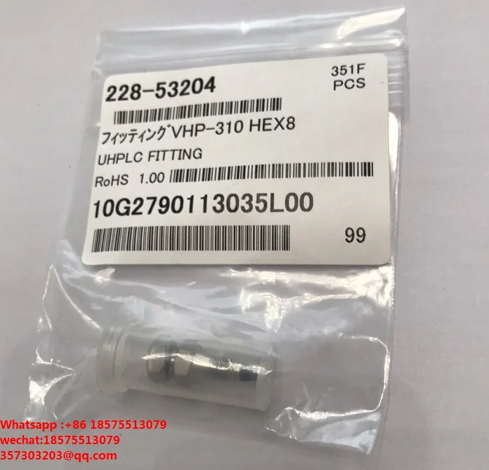 For Shimadzu 228-53204 Stainless Steel high Pressure Connectors Gor Liquid Chromatography