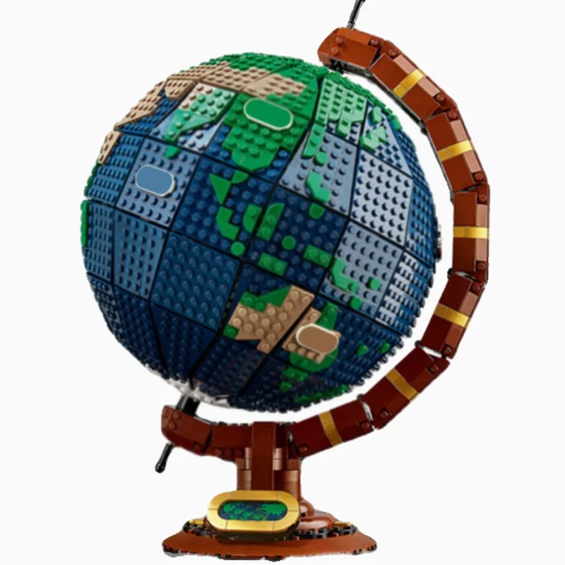 2585 قطعة نموذج الأرض الإبداعي مع Moc الطوب 21332 مجموعات أفكار اللبنات ألعاب الكبار هدايا عيد الميلاد