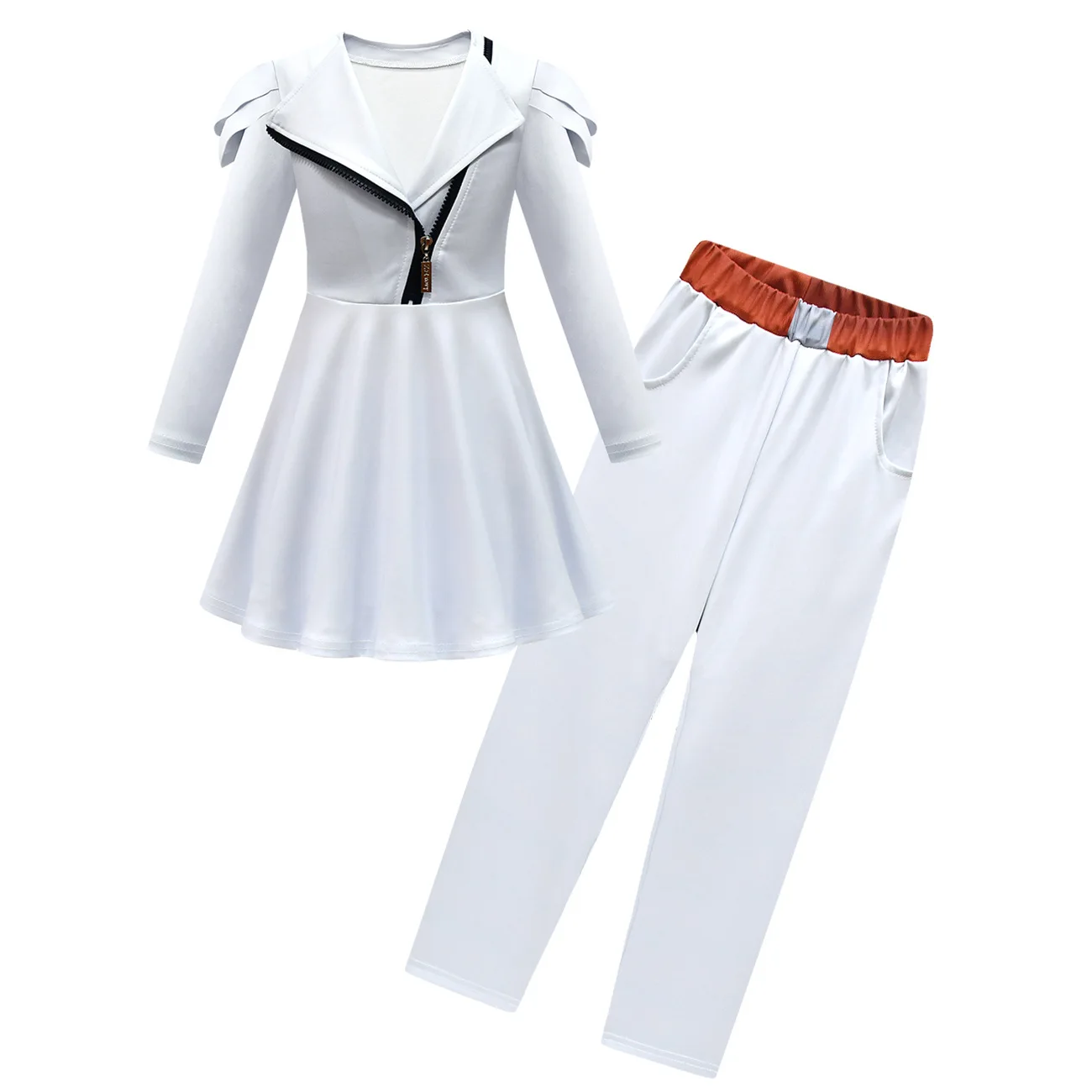 

Halloween The Bad Guys dress pants Bad Guys Shark Piranha Mr.Wolf Cosplay Costume WOMAN Halloween Party Birthday Gift