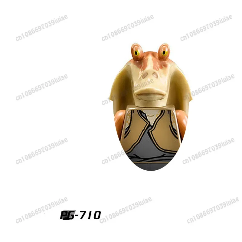 HEROCROSS Comte Dooku Maître Yoda Mini Figurine Robot Jouet Briques Assemblage Poupée Blocs de Construction Anniversaire Enfant pg698