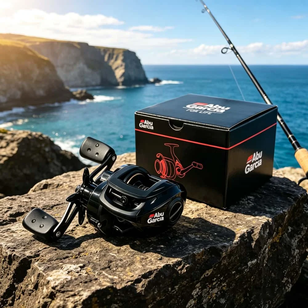 Heiß begehrte ABU GARCIA PROMAX3 Baitcasting-Angelrollen mit 7+1 Edelstahlkugellagern, 7.1:1 Hochgeschwindigkeitsverhältnis, 8 kg maximale Bremskraft. – Detail 21