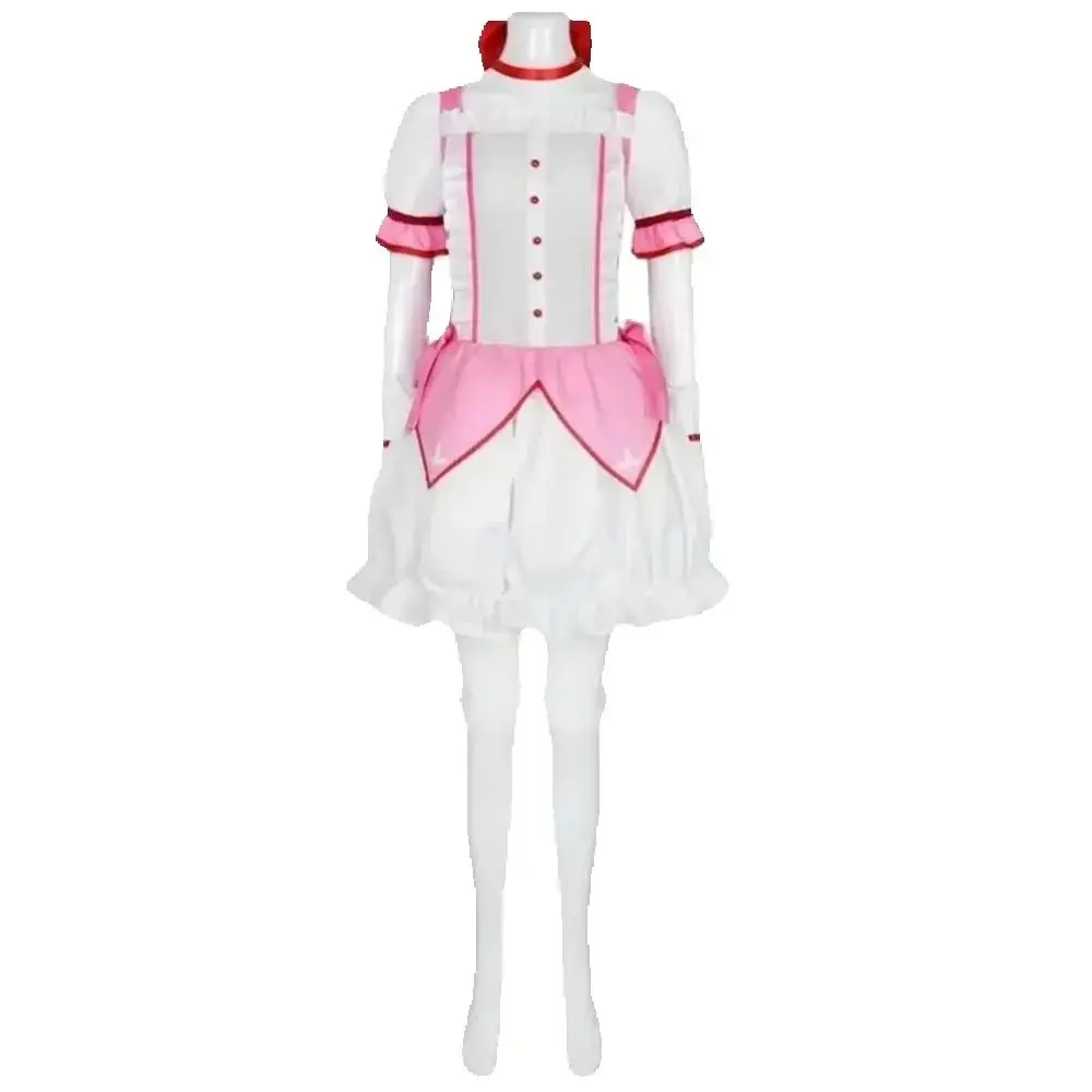 XIN LAI SEN Unisex Cos Kaname Madoka disfraz Cosplay tamaño personalizado