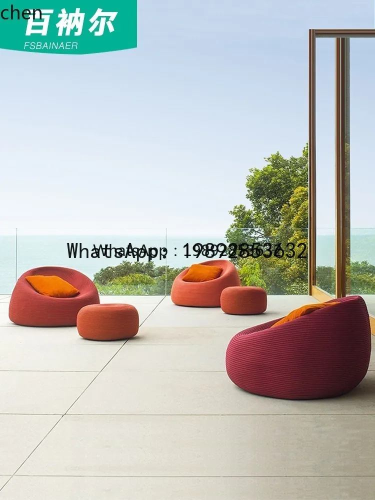 X8 outdoor leisure sofa courtyard villa yard leisure open-air bed and breakfast garden rope furniture