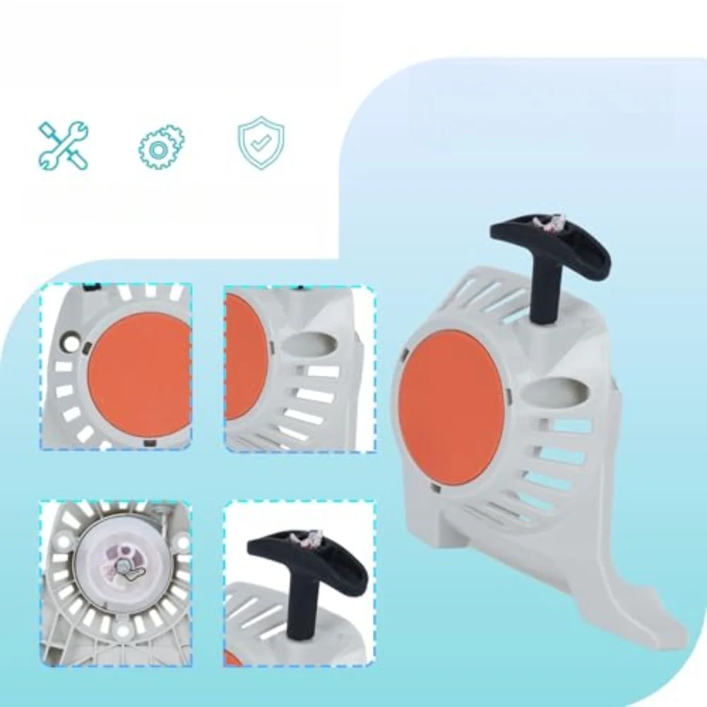 

Starter Pull Plate Assembly Designed to Fit FS91 FS111 FS131 KM91R KM111R KM131R Trimmer Units and Replace 41801904002