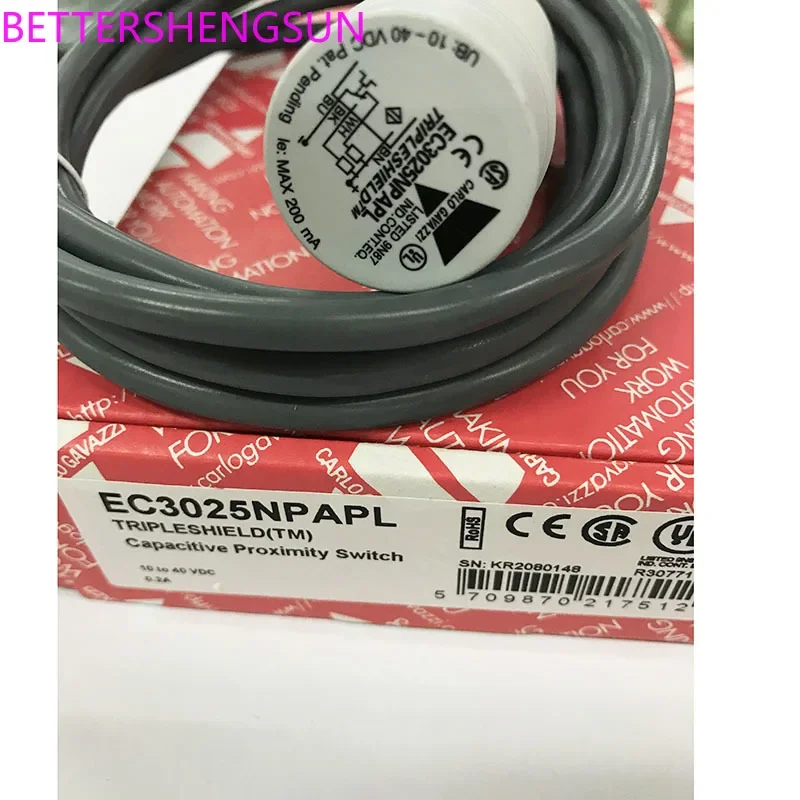 Photoelectric switch sensor on-beam induction infrared diffuse reflection EC3025NPAPL