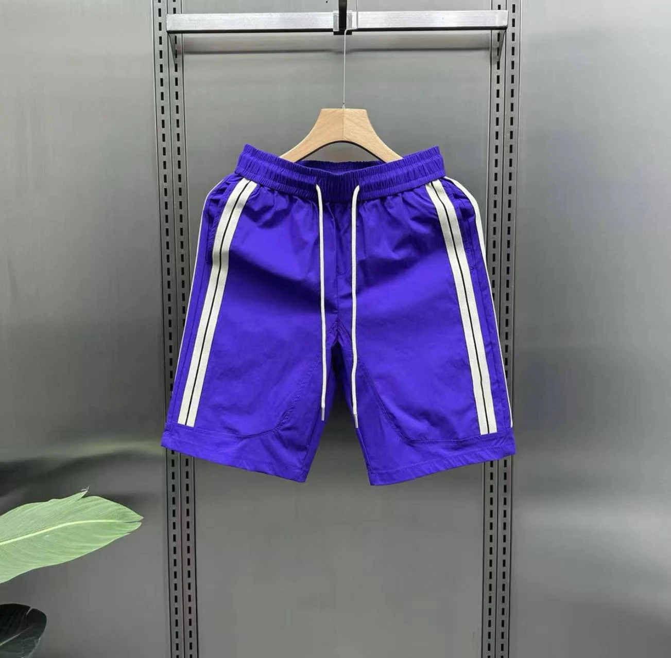 New Summer American Basketball Street Shorts Outdoor 3D Printed Striped Sports Breathable Quick-drying Breathable Shorts Moto