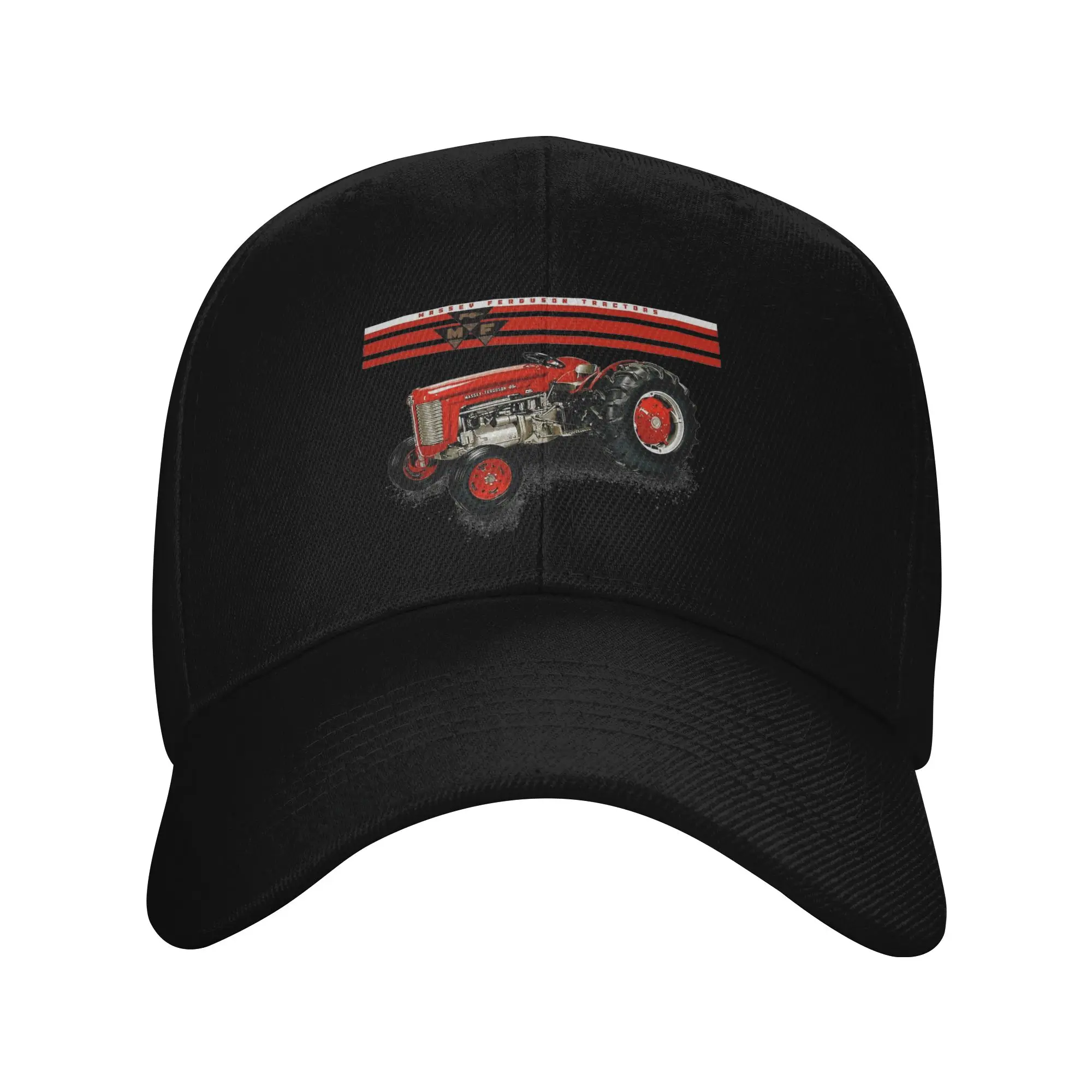 Popular Logo Masseyed Tractors Fergusoned Print Sun Baseball Cap Women Men Trucker Hat Hot Sale Tennis Skate Baseball Caps