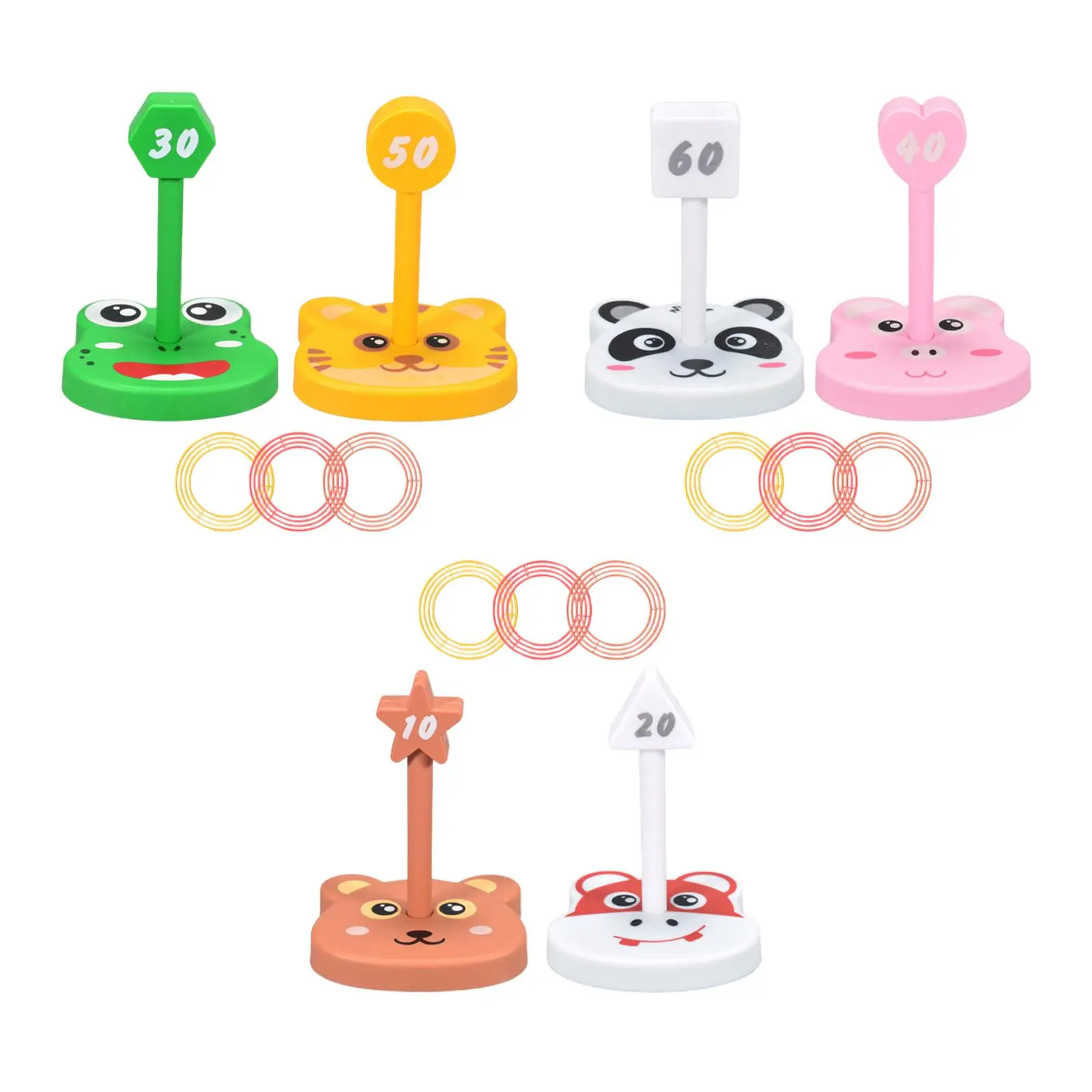 Ferrule Game Puzzle Toy Hand Eye Coordination Baby Education Toys Interaction Toy for Party Birthday Activities Beach Family