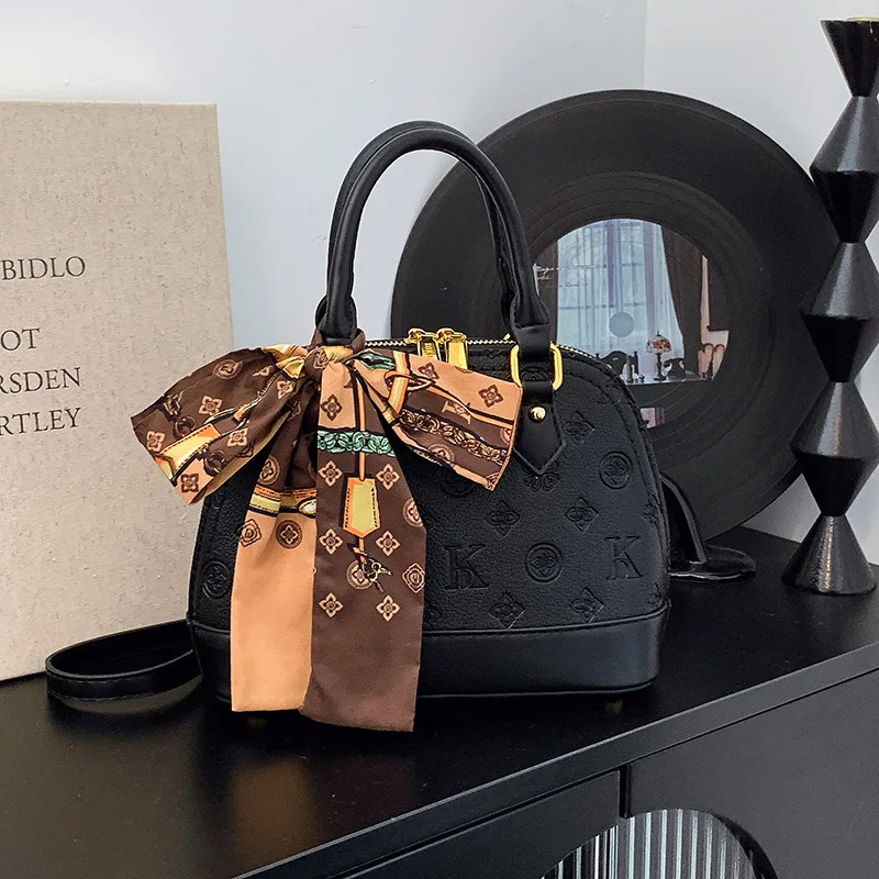 

‌2025 Autumn Trendy Shell Bag - Multi-Way Purse Crossbody/Shoulder/Handheld Lightweight PU Leather, Stylish Accessory for Women