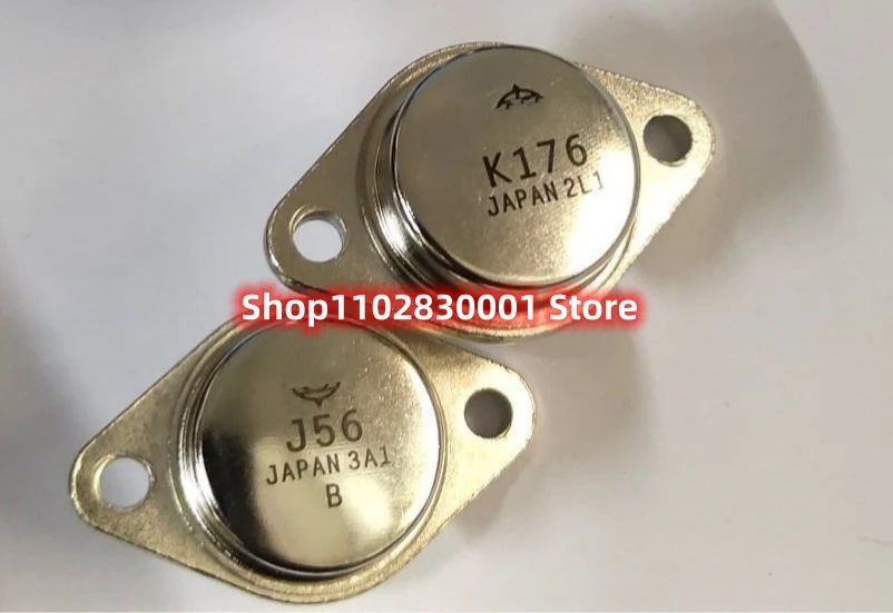 1pair  1+1   2SJ56  2SK176  TO-3P  CHIP  IN STOCK