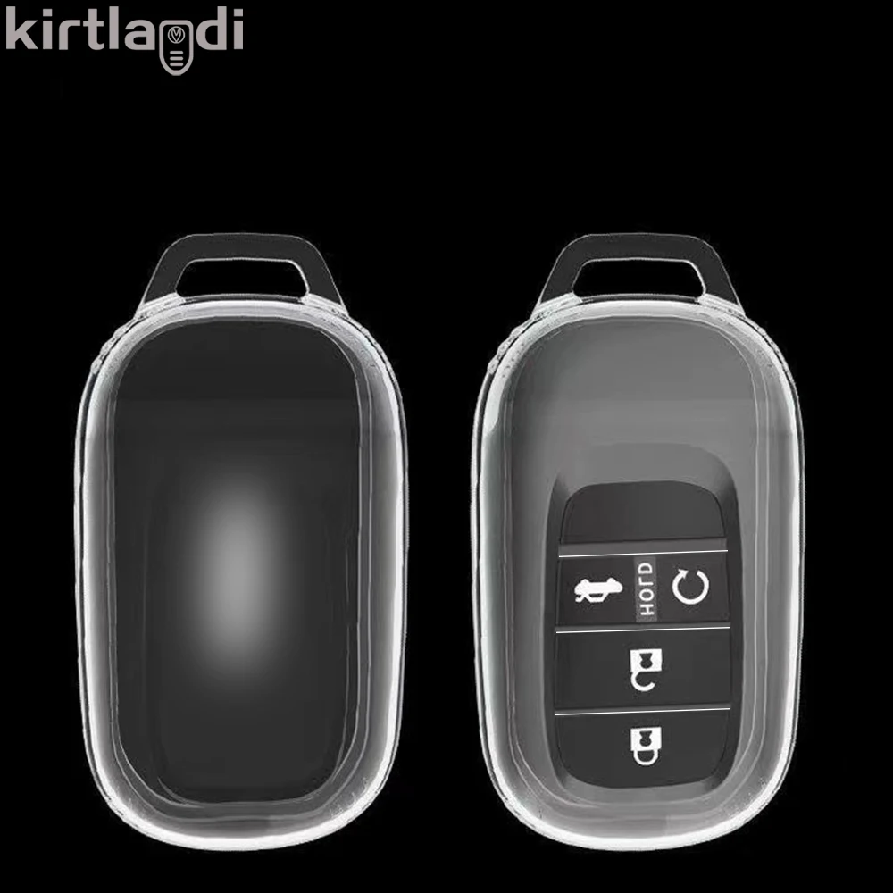 حامي شل لهوندا HRV 2023 سيفيك G11 الهجين E-HEV أكورد CR-V CRV 2022 تحرر مفتاح الملحقات مفتاح غطاء شفاف تي بي يو