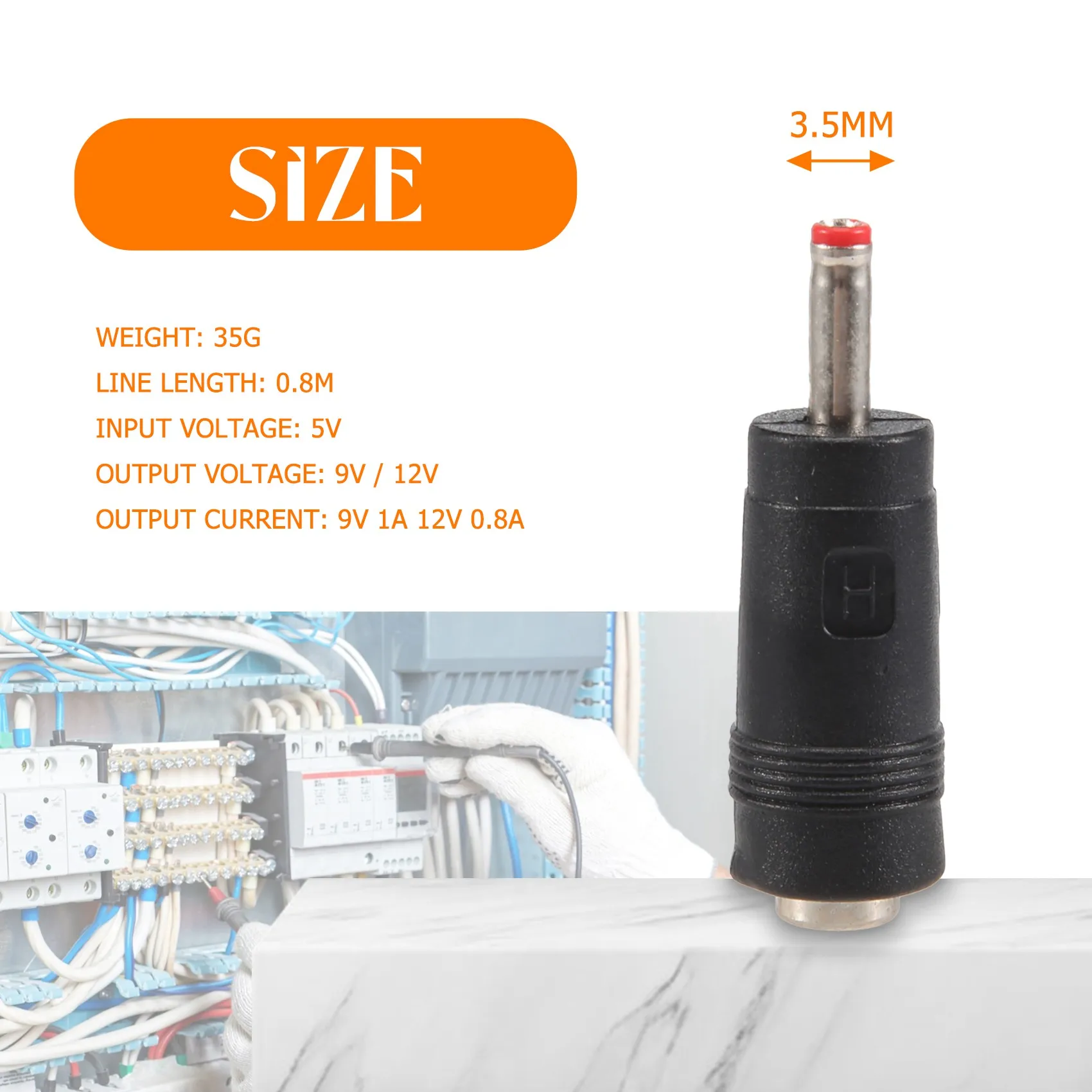 USB-Boost-Kabel 5V Schritt bis 9V 12V einstellbarer Spannungs wandler 1a Aufwärts-Volt-Transformator Gleichstrom-Leistungs regler mit Schalter