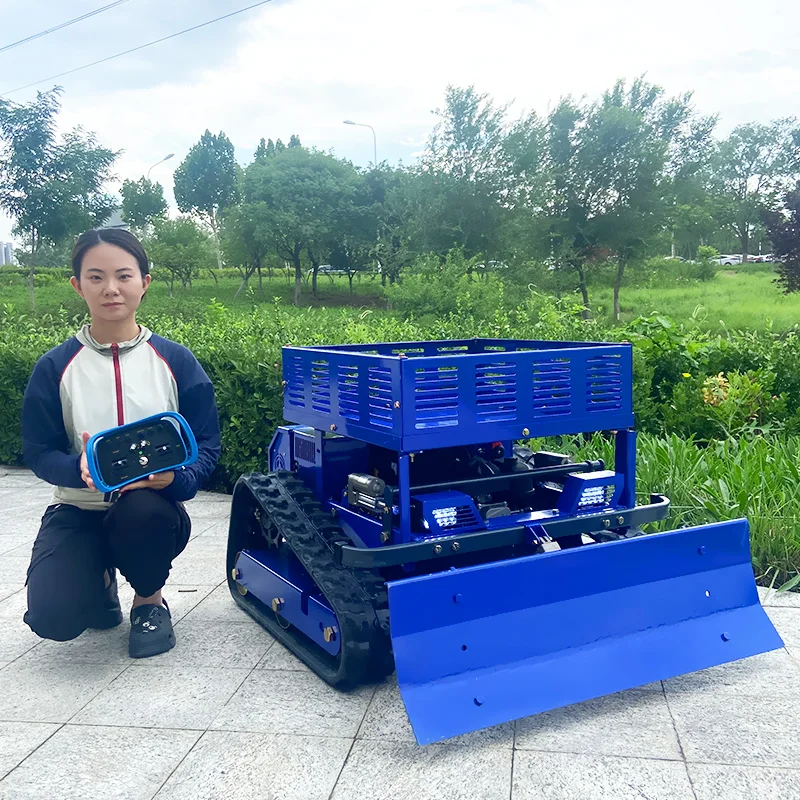 

Customized Remote Control Small Self-Propelled Robot Lawn Mower 45-Degree Climbing Performance