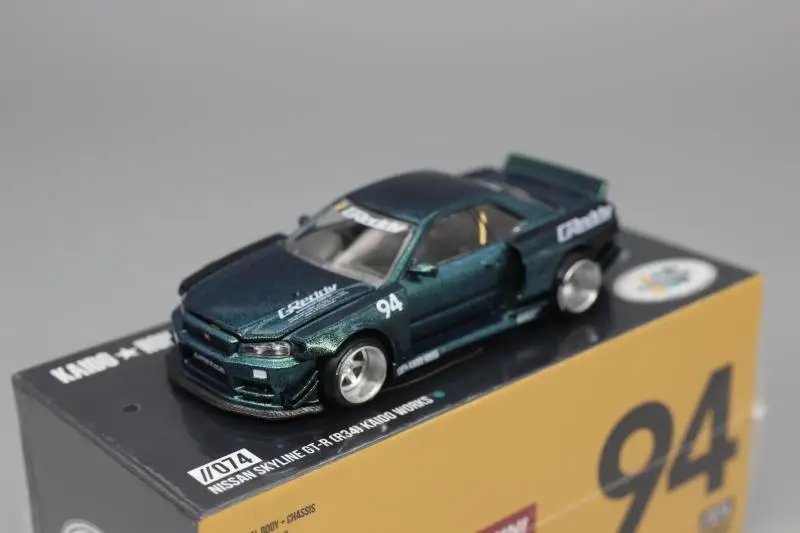 Mini GT 1/64 R34 Skyline Kaido House 074 # - AliExpress 26