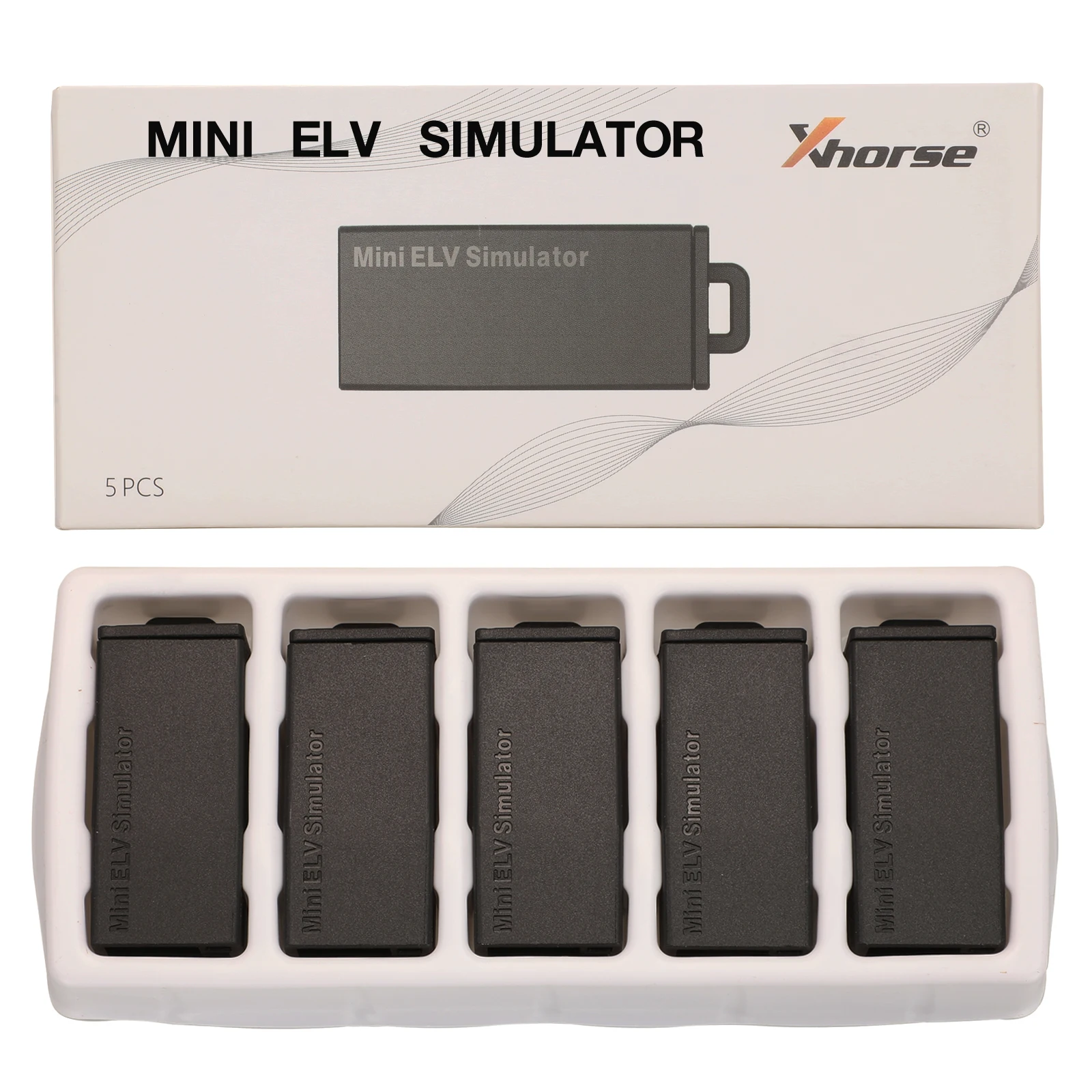 

jingyuqin 5PCS Newest VVDI Mini ELV Emulator Renew ESL ELV Mini Simulator For Benz W204 W207 W212 Work With Xhorse VVDI MB Tool