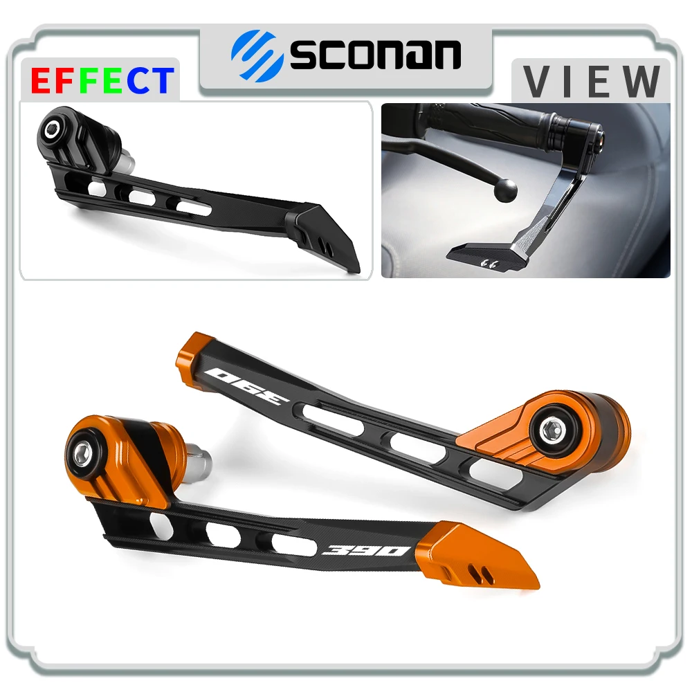 

Motorcycle Accessories CNC Aluminum For DUKE390 -2023 2024 2025 All Year Clutch Brake Handlebar Protector Guard Cover Universal